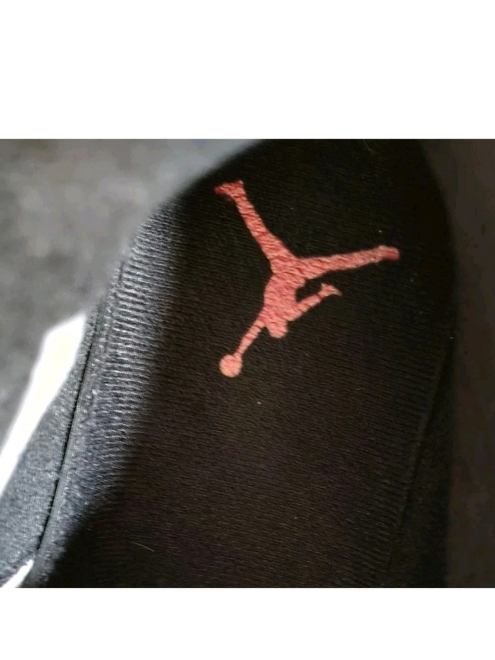 Jordan 4 IV Retro Red Cement White Black DH6927-161 Men's 9.5 Og All - Picture 9 of 14